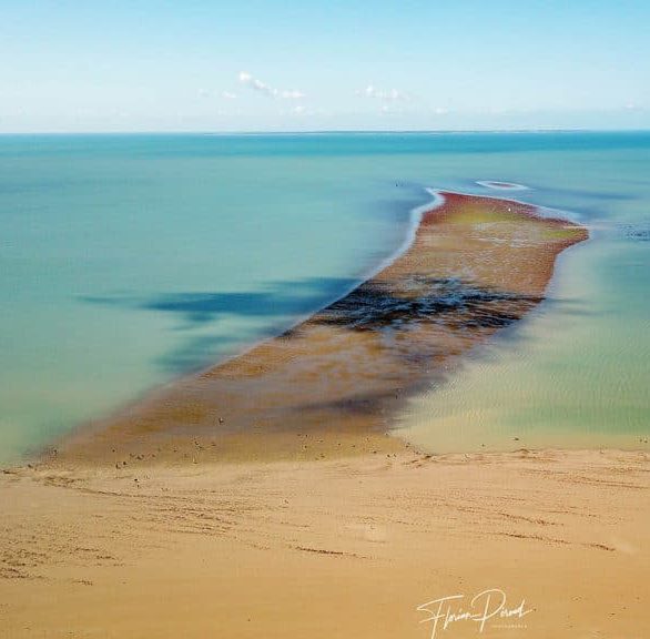 Plage du pont d'Yeu à Notre Dame de Monts